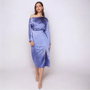 Lost   Wander Women's Adria Asymmetric Midi Dress Size XS
