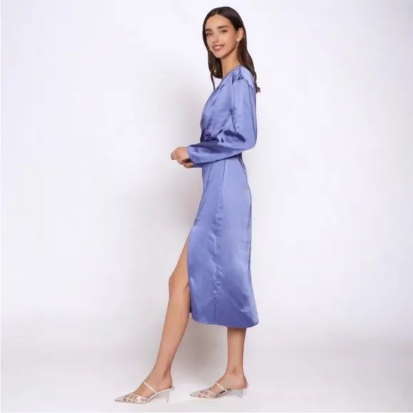 Lost   Wander Women's Adria Asymmetric Midi Dress Size XS