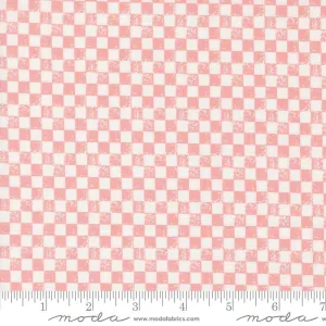 Love Blooms by Moda Fabrics CHECKERS/BLUSH