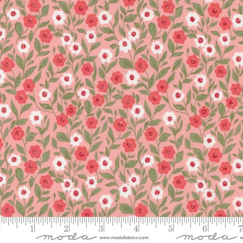 Love Blooms by Moda Fabrics CUPID/BLUSH