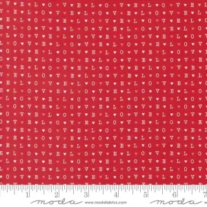 Love Blooms by Moda Fabrics LOVE/ROSE