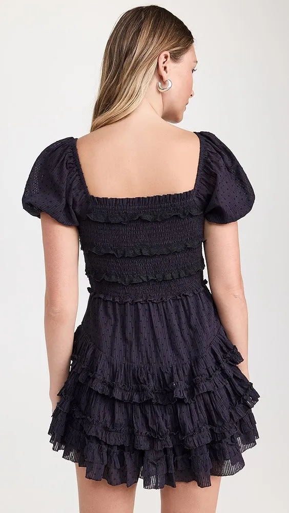 Love Shack Fancy Fellows Dress - Midnight Voyage