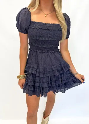 Love Shack Fancy Fellows Dress - Midnight Voyage