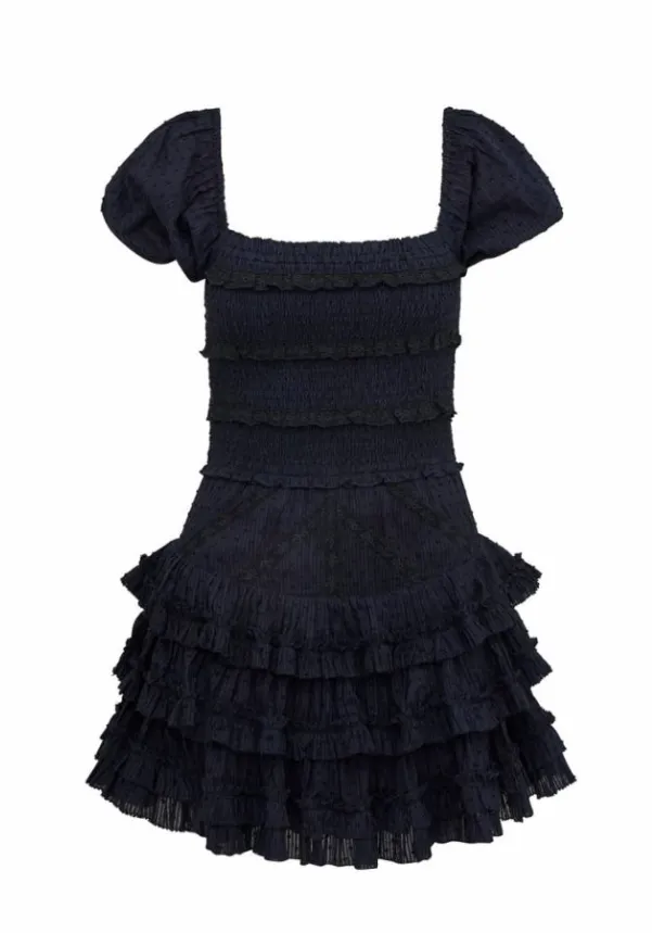 Love Shack Fancy Fellows Dress - Midnight Voyage