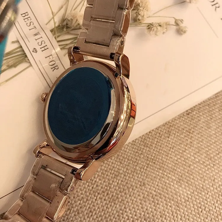 Lovely Flower Stainless Steel Women's Watch
