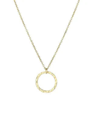 LUXE Organic Open Circle Necklace