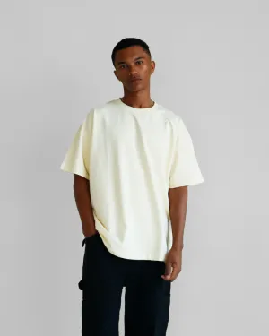 Luxe Oversized Tee - Cream