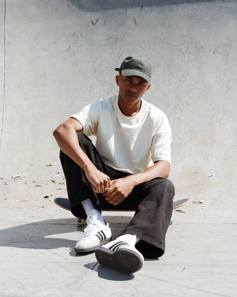 Luxe Oversized Tee - Cream