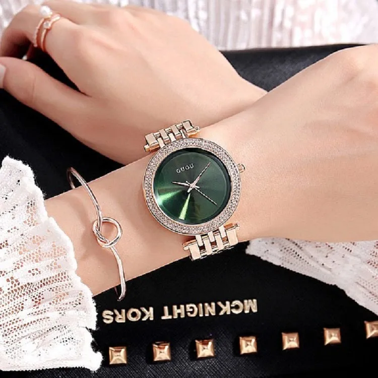 Luxury Diamond-inlaid Women's Watch
