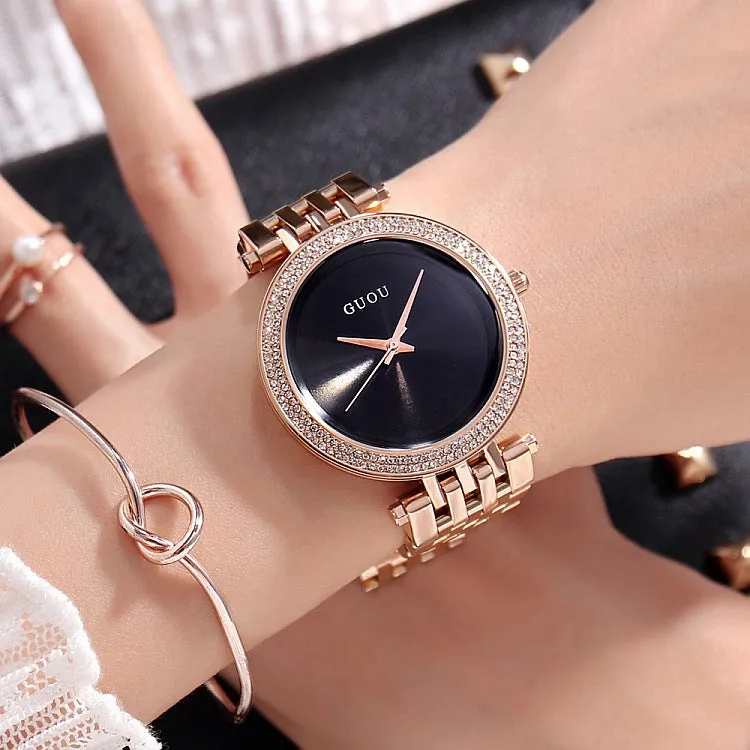 Luxury Diamond-inlaid Women's Watch