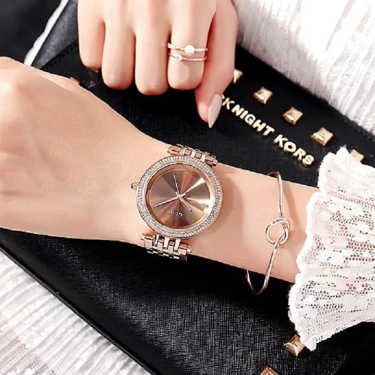 Luxury Diamond-inlaid Women's Watch