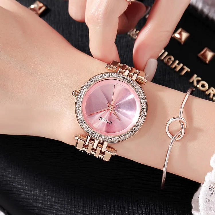 Luxury Diamond-inlaid Women's Watch