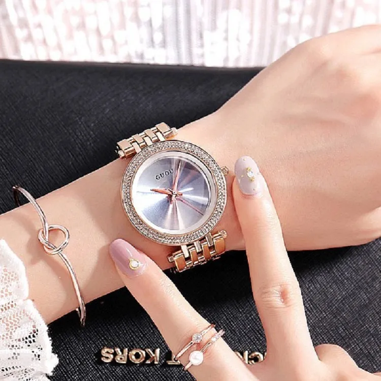 Luxury Diamond-inlaid Women's Watch