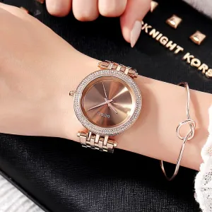 Luxury Diamond-inlaid Women's Watch