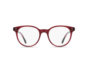MARIN-Oxblood / Clear