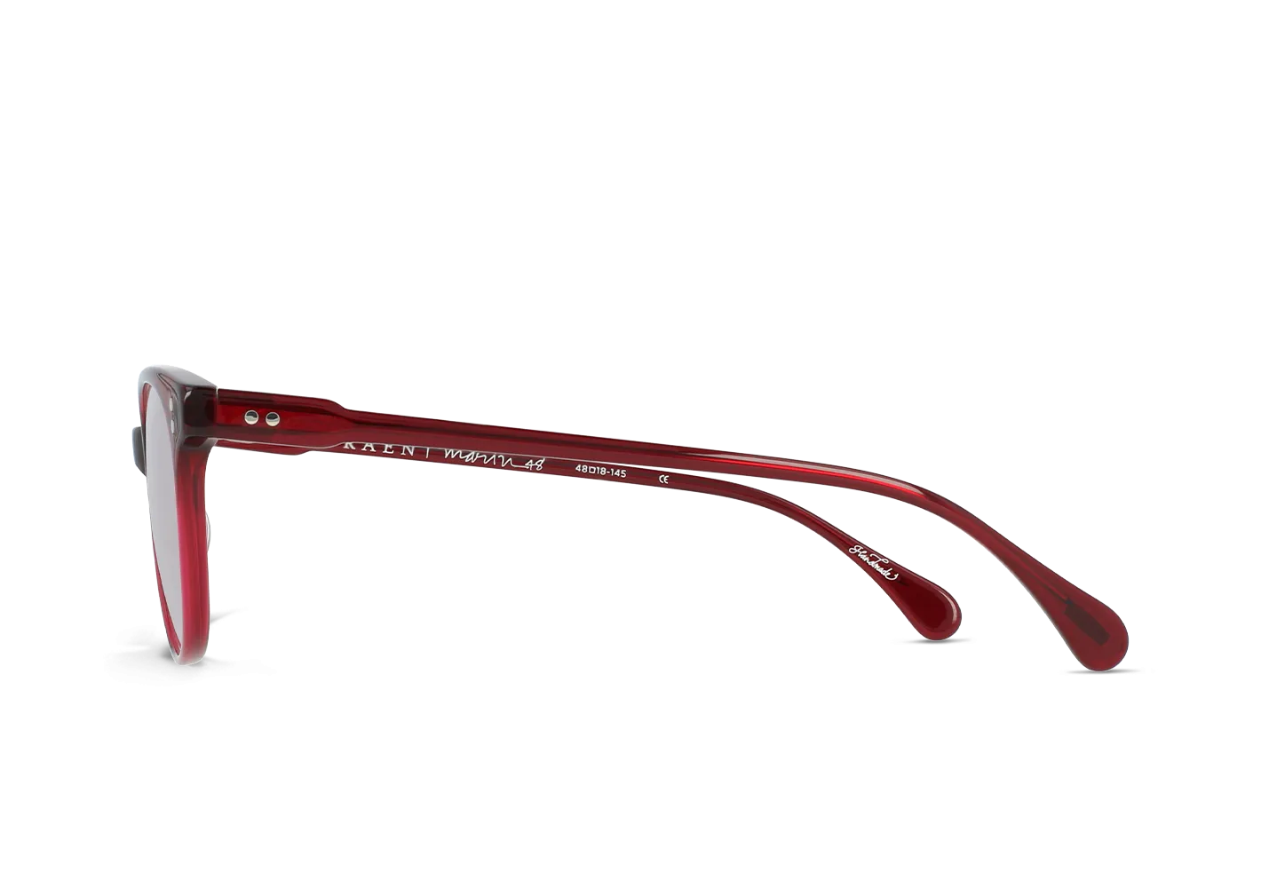 MARIN-Oxblood / Clear