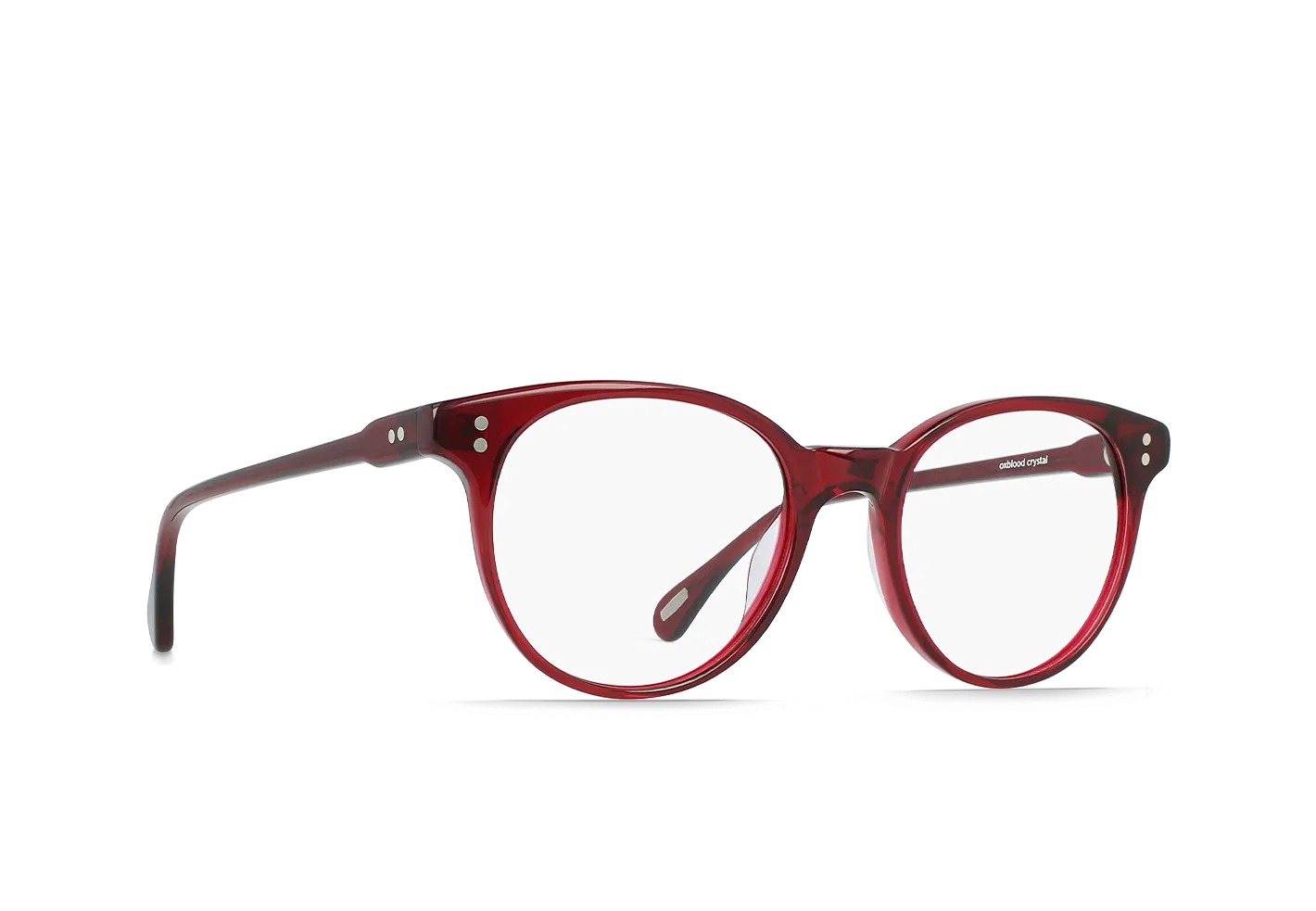 MARIN-Oxblood / Clear