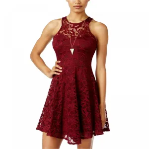 Material Girl Women's Lace Skater Dress