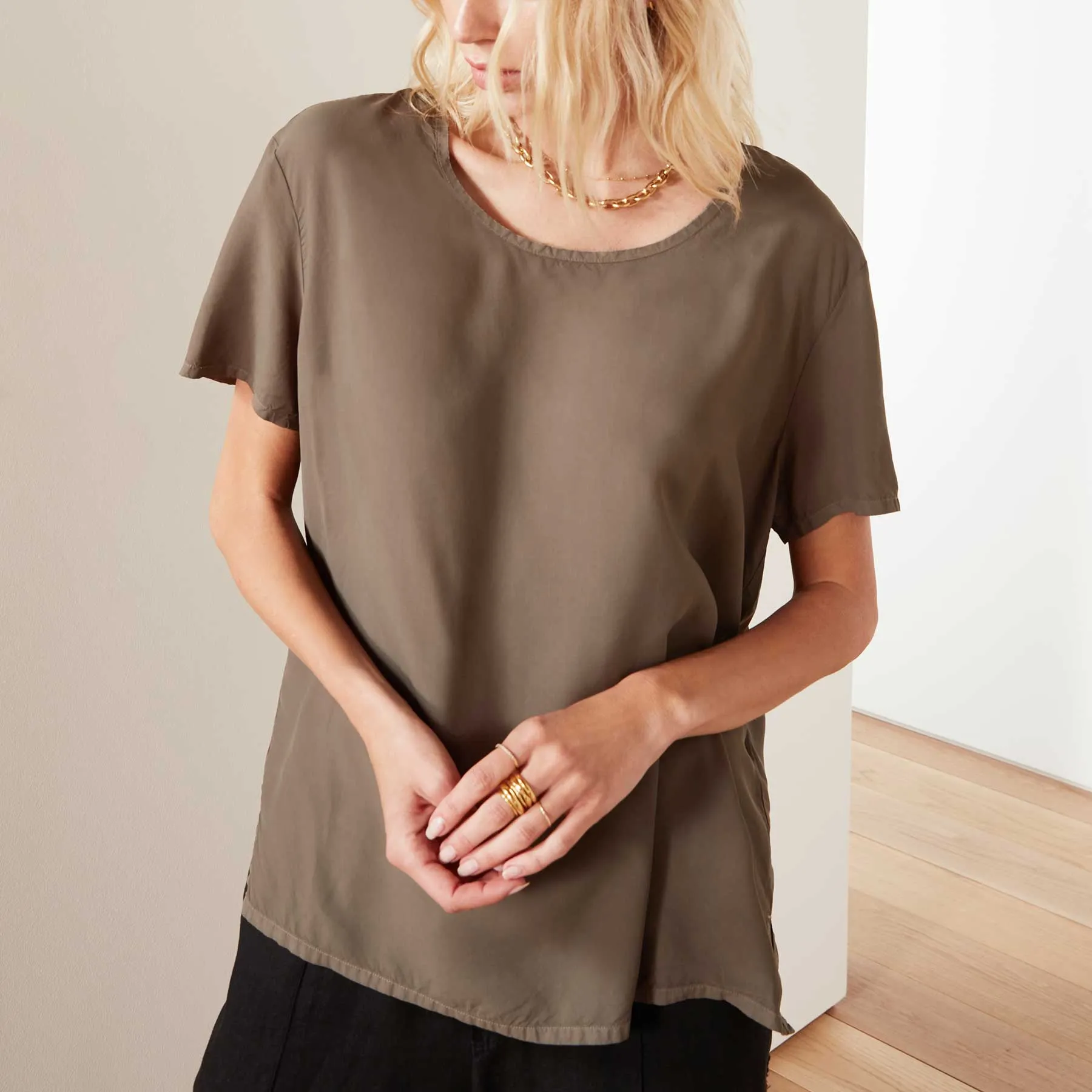 Matte Cupro Tee - Platoon