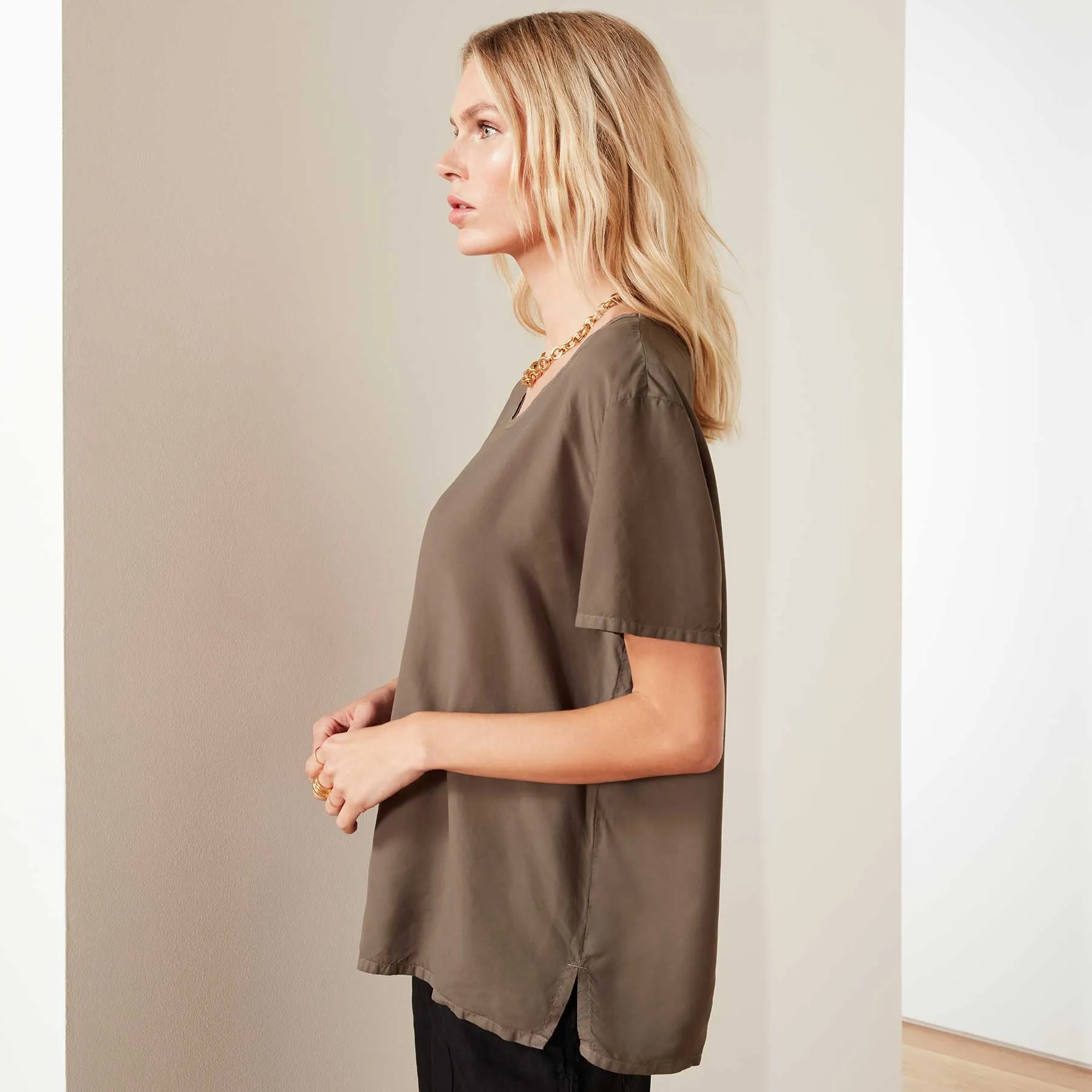 Matte Cupro Tee - Platoon