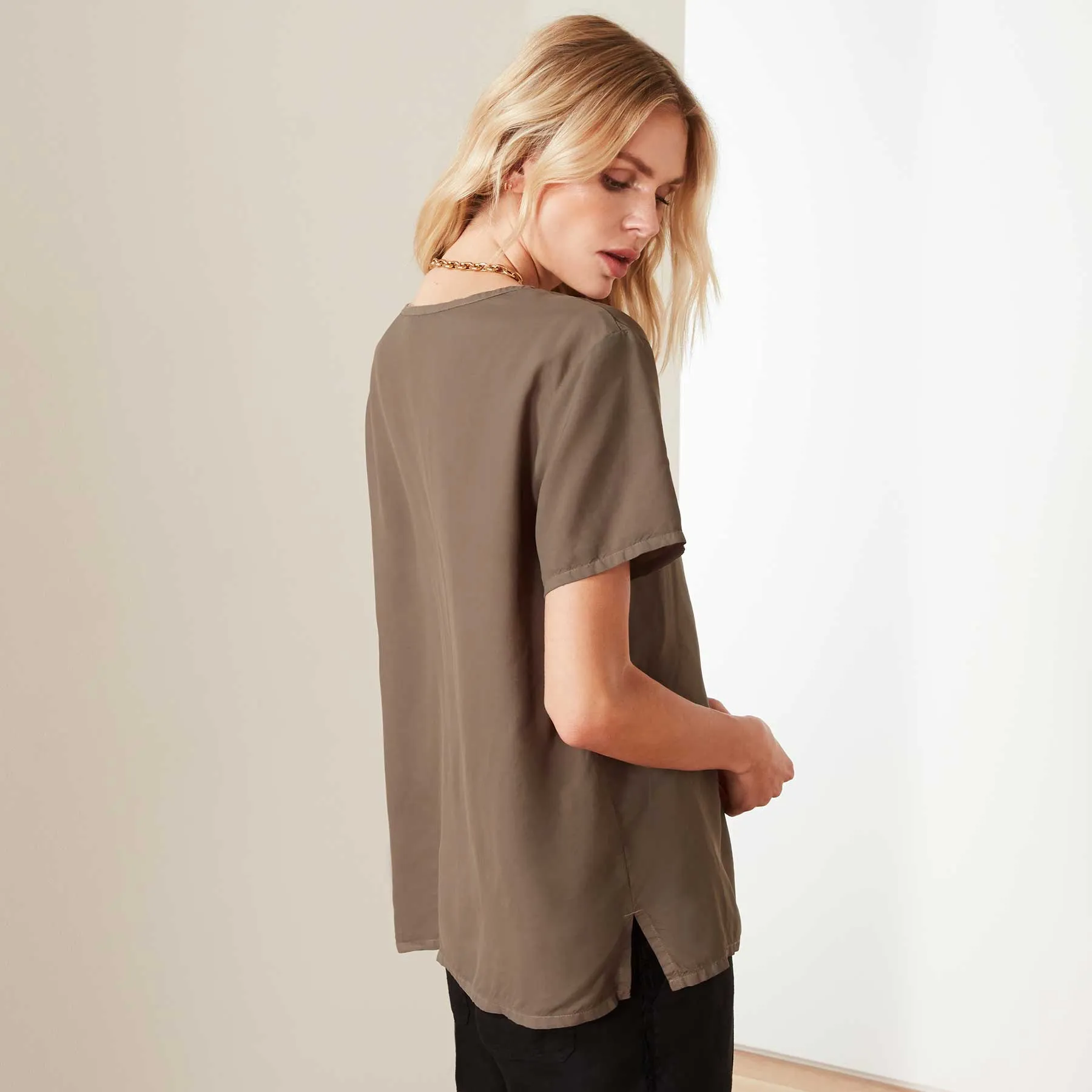 Matte Cupro Tee - Platoon