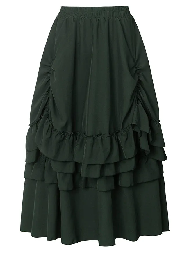Medieval Retro Steampunk Gothic Victorian Renaissance Skirt