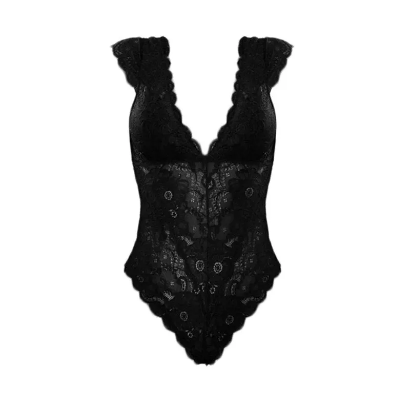 Mesh Lace Women's Bodysuit