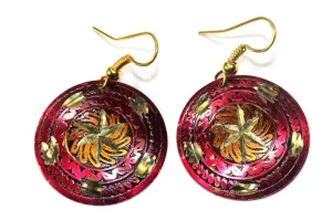 Metallic Cosmic Star Earrings