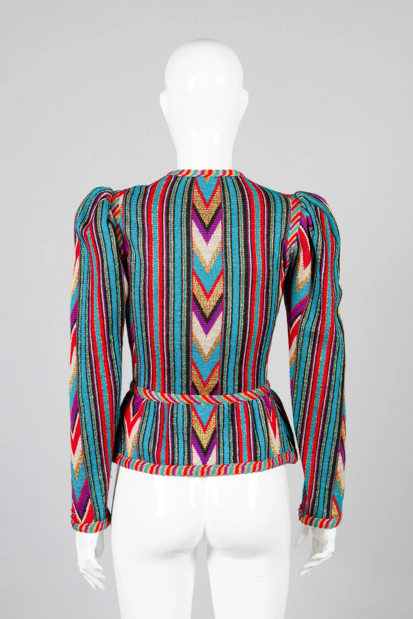 Metallic Knit Jacket