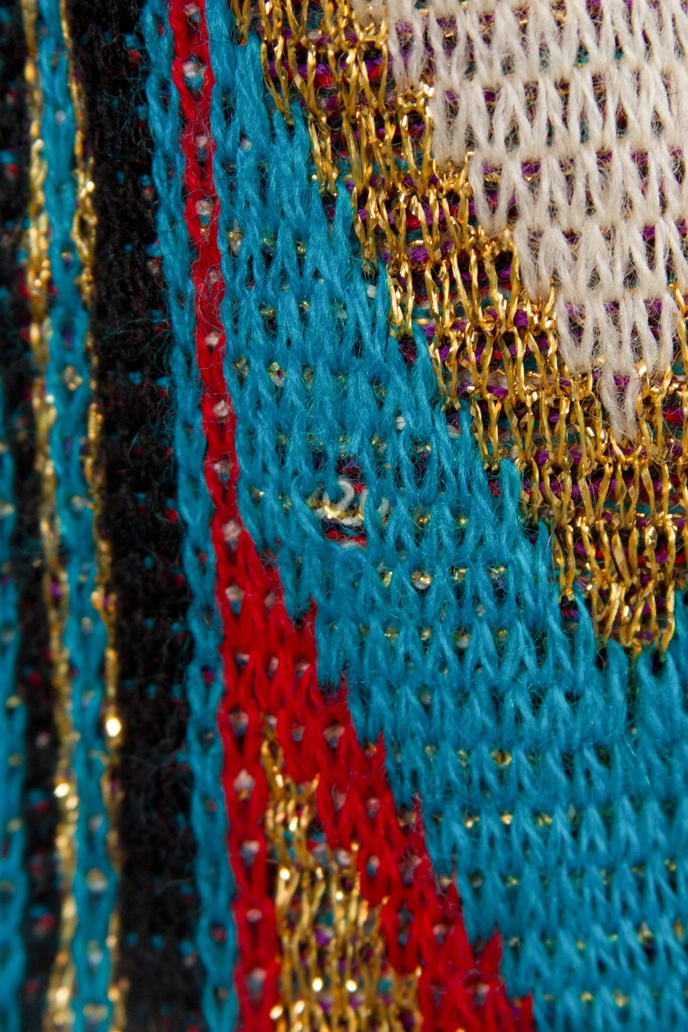 Metallic Knit Jacket