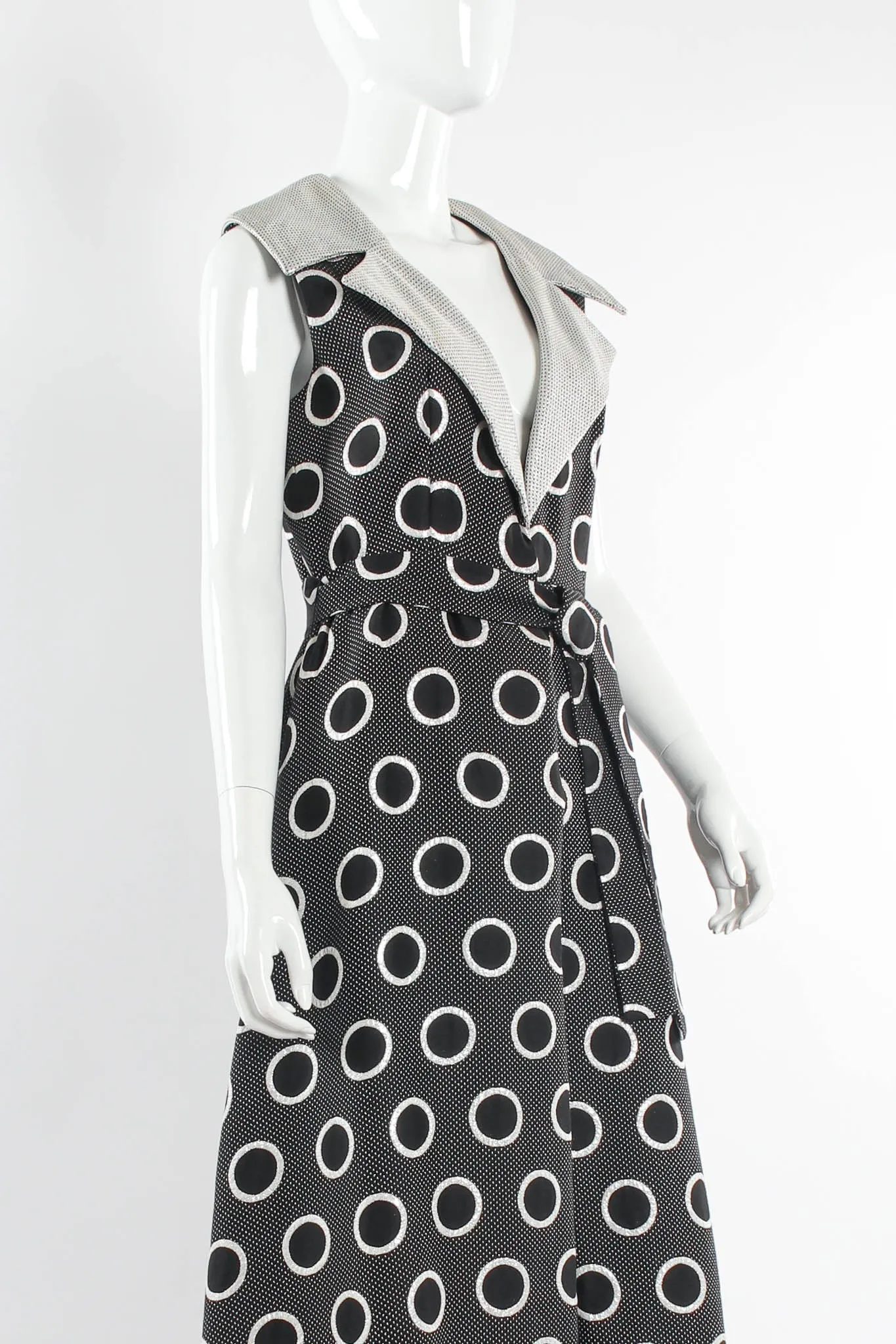 Metallic Polka Dot Jumpsuit