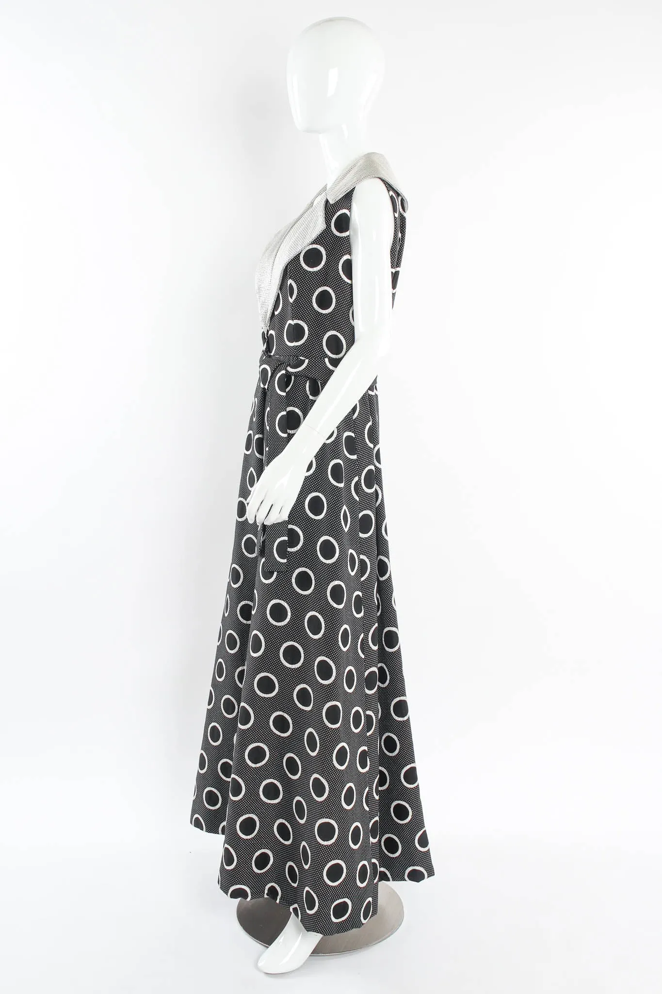 Metallic Polka Dot Jumpsuit