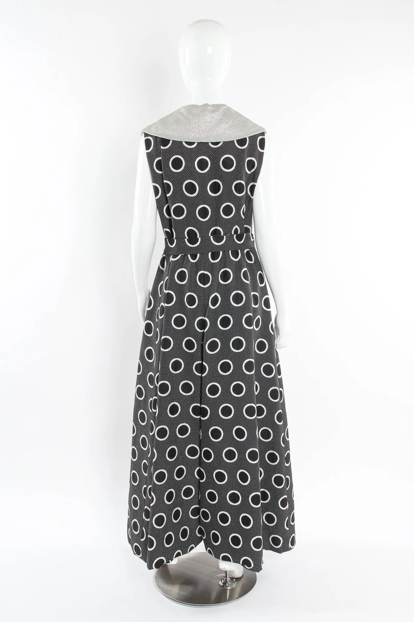 Metallic Polka Dot Jumpsuit