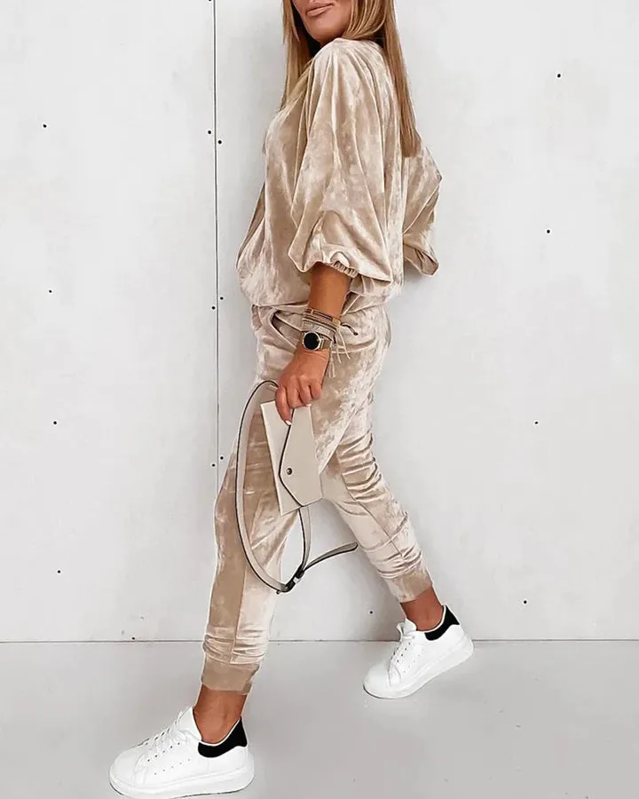 Mia  – Luxe Velvet Women’s House Suit
