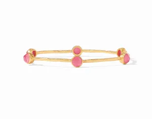 Milano Luxe Bangle Gold Peony Pink - Medium