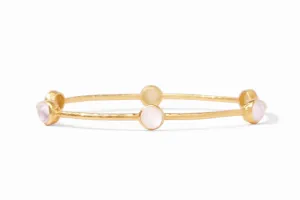 Milano Luxe Bangle - Iridescent Rose - Medium