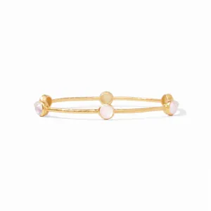 Milano Luxe Bangle- Iridescent Rose
