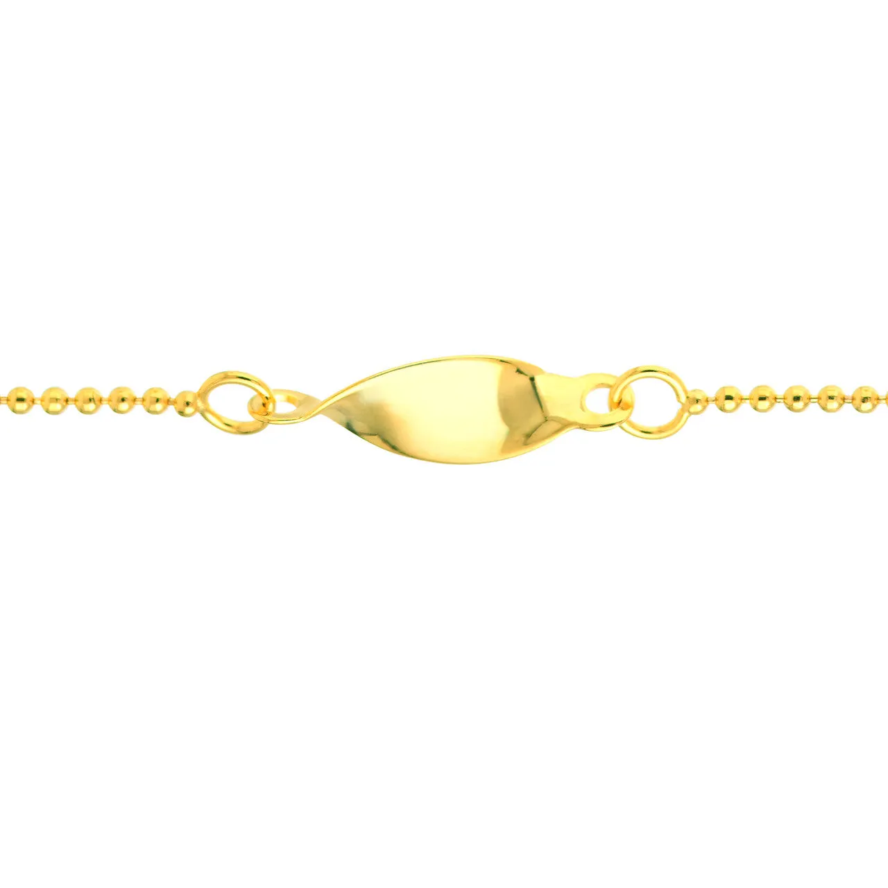 Mini Bead and Twist Adjustable Anklet