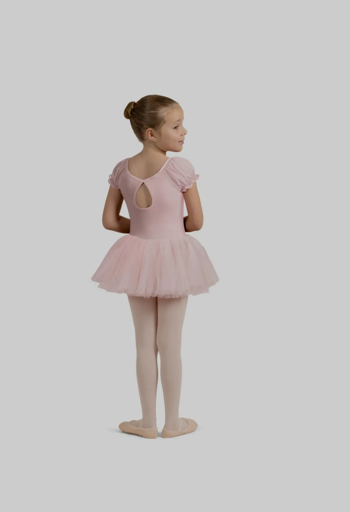 Mirella Miami Girl’s Pink Sparkle Tutu Dress