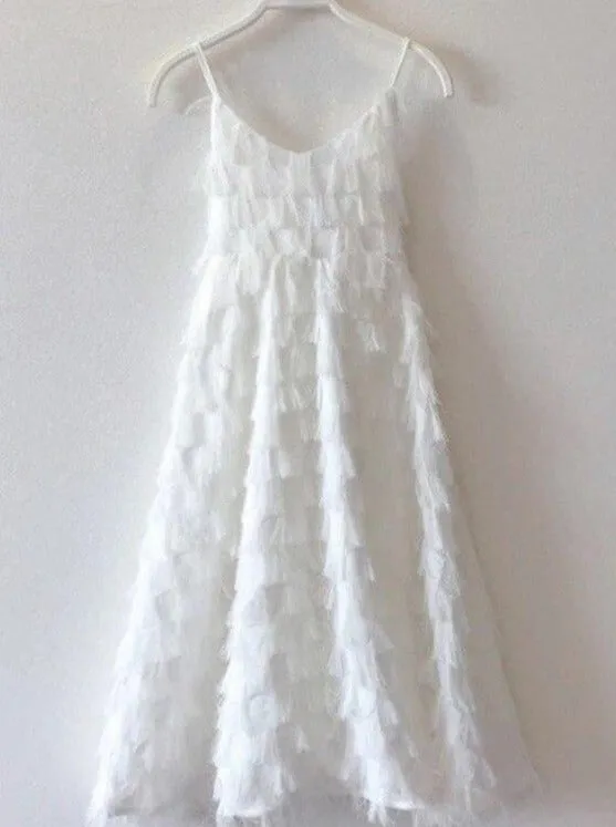 Mommy and Me Matching Angels White Maxi Dress
