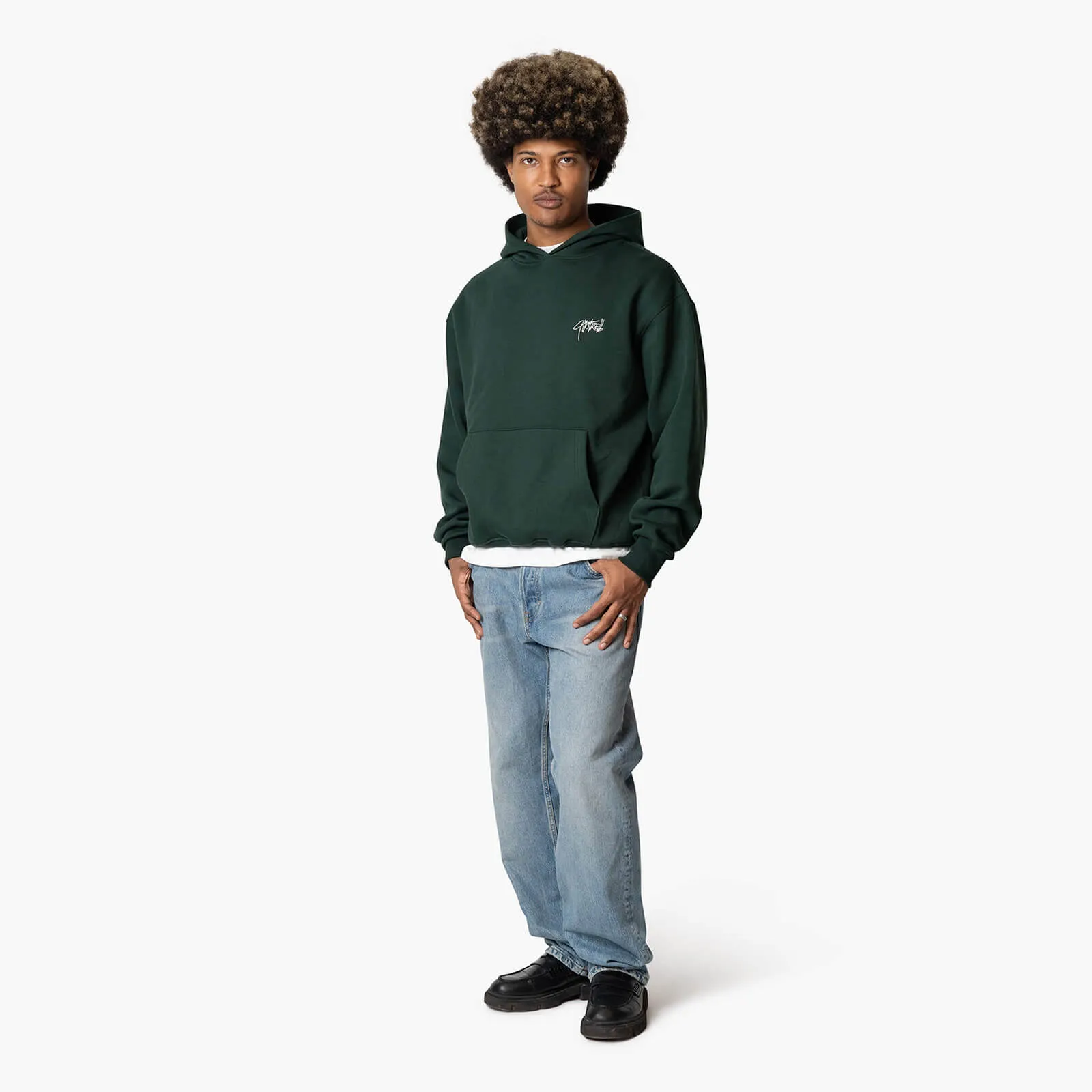 MONTEREY UNITY HOODIE | PETROL/WHITE