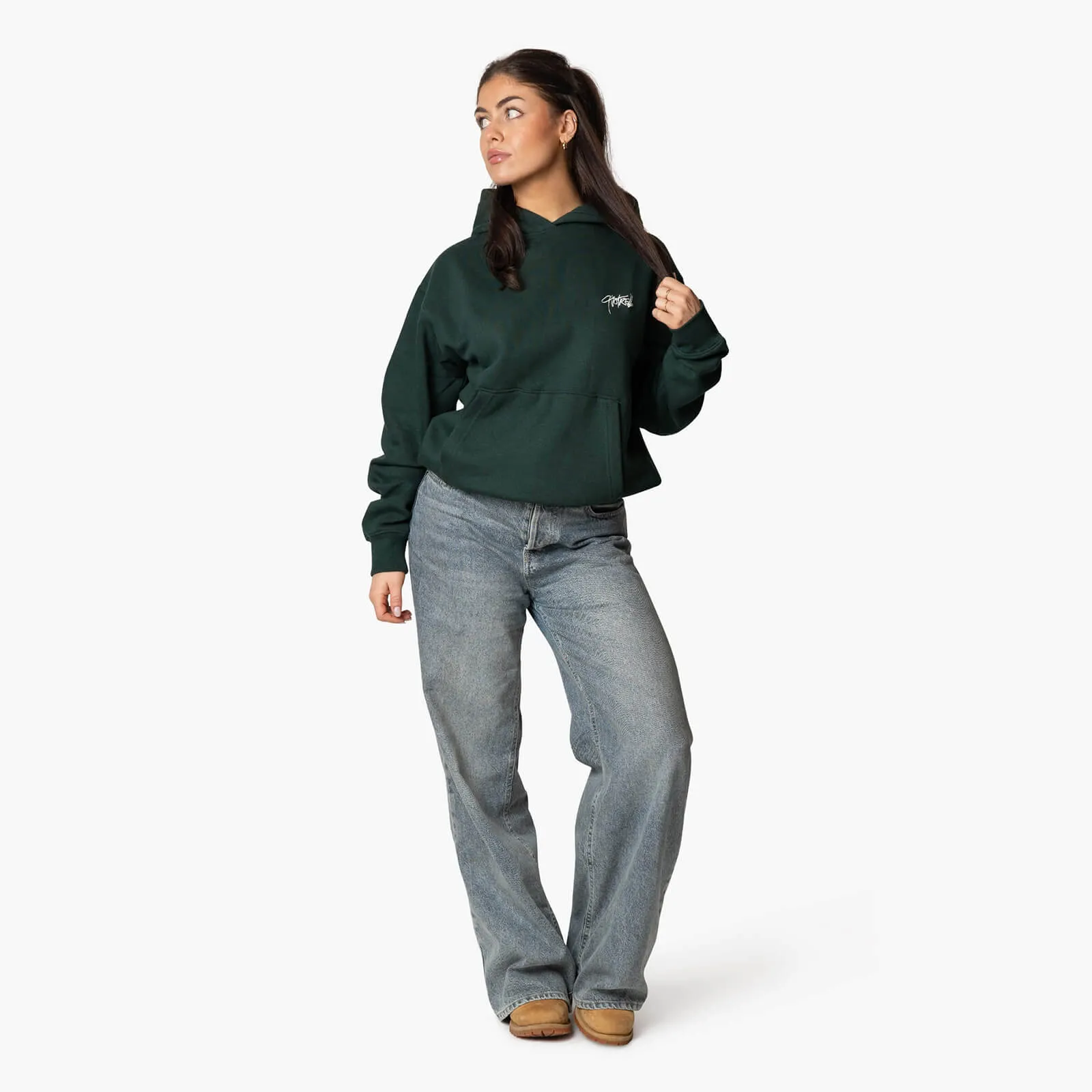 MONTEREY UNITY HOODIE | PETROL/WHITE