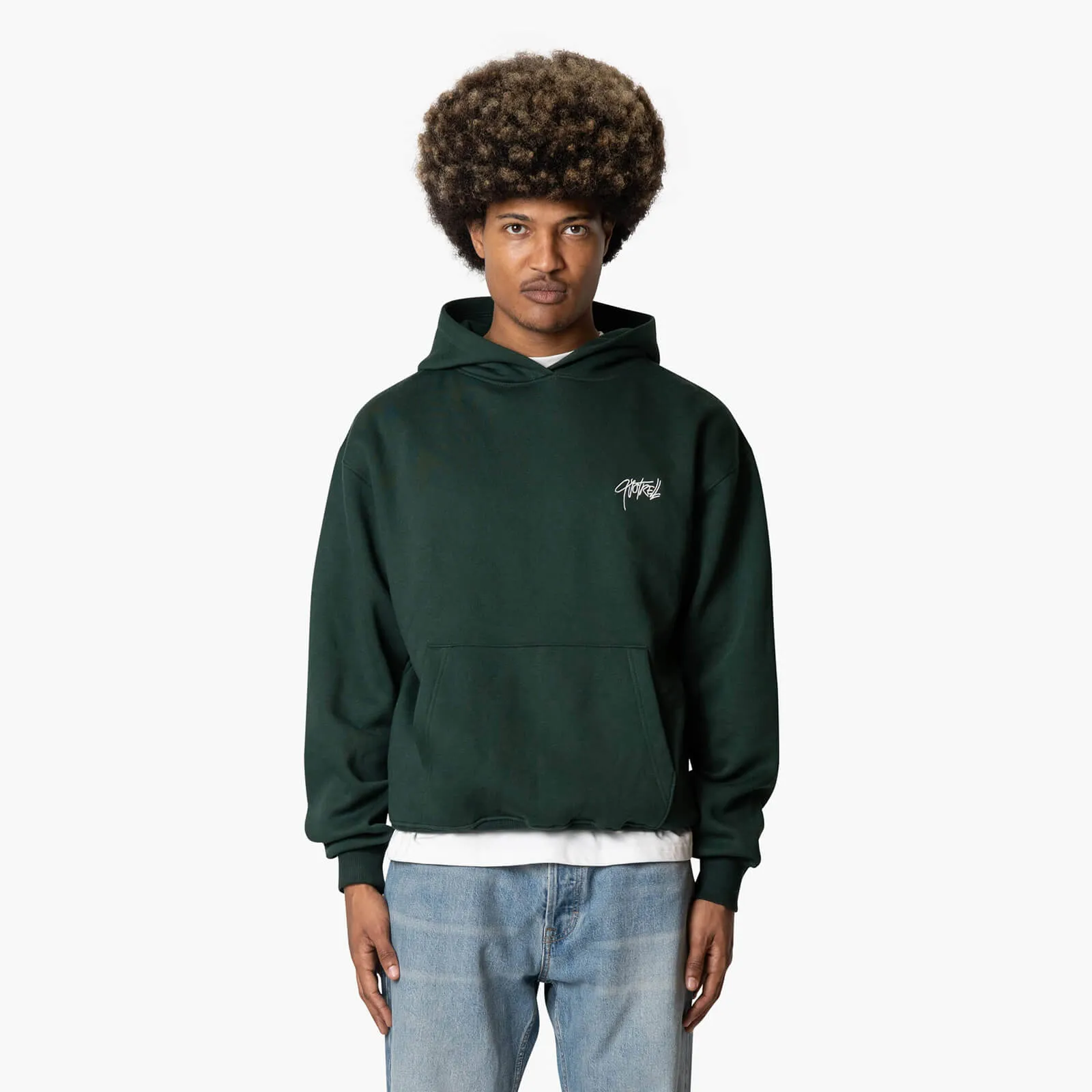 MONTEREY UNITY HOODIE | PETROL/WHITE