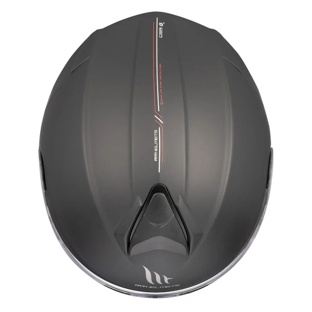 MT Genesis SV Helmet Solid A1 Matt Black