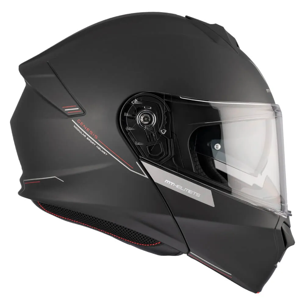 MT Genesis SV Helmet Solid A1 Matt Black