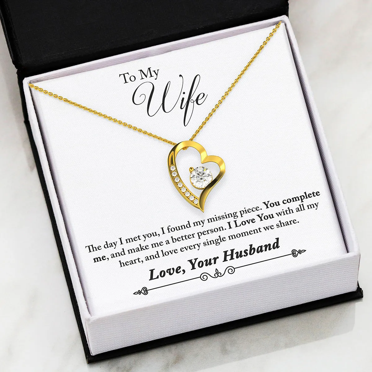 My Wife You Complete Me Necklace