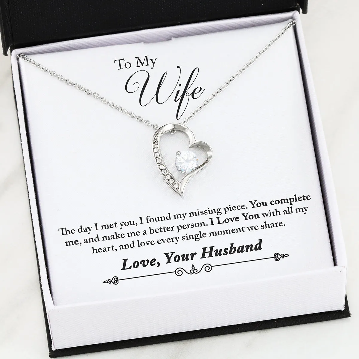 My Wife You Complete Me Necklace