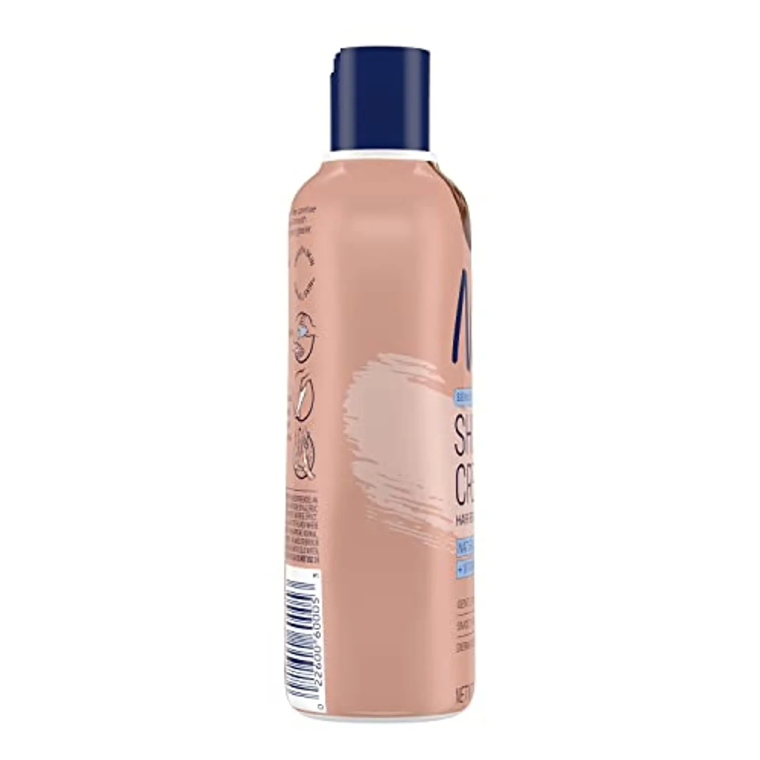 Nair Hair Remover Sensitive Formula Shower Power with Coconut Oil and Vitamin E, Light, Gentle Scent, 12.59 Oz (Packaging May Vary)