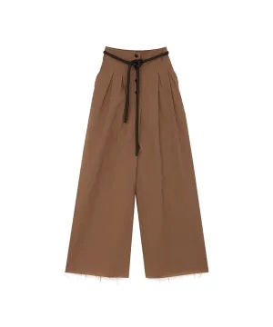 NANUSHKA Women's Nut Black Dunn Button Front Palazzo Pants Size S $475 NWT
