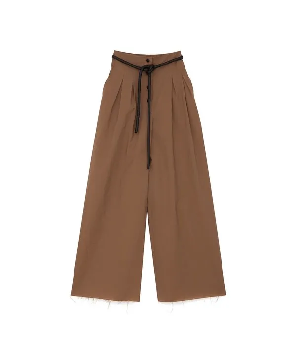 NANUSHKA Women's Nut Black Dunn Button Front Palazzo Pants Size S $475 NWT